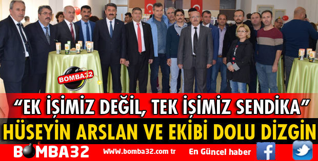 HÜSEYİN ARSLAN VE EKİBİ DOLU DİZGİN