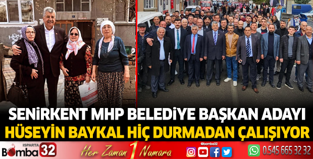 Hüseyin Baykal, hiç durmadan çalışıyor