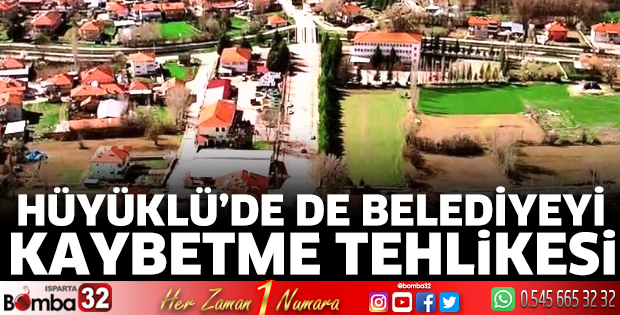 Hüyüklü’de de belediyeyi kaybetme tehlikesi