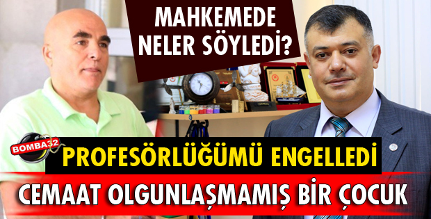 İBİCİOĞLU İLE YAŞADIĞI SORUNLARI ANLATTI