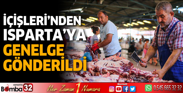 İçişleri'nden 'kurban kesimi' genelgesi