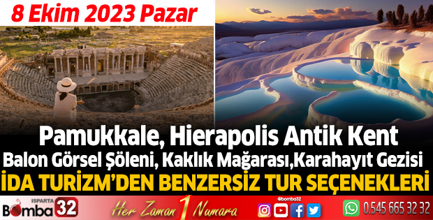 İDA Turizm'den Denizli Turu