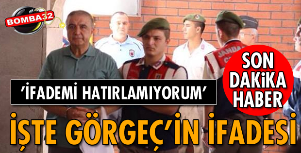 İFADEMİ HATIRLAMIYORUM