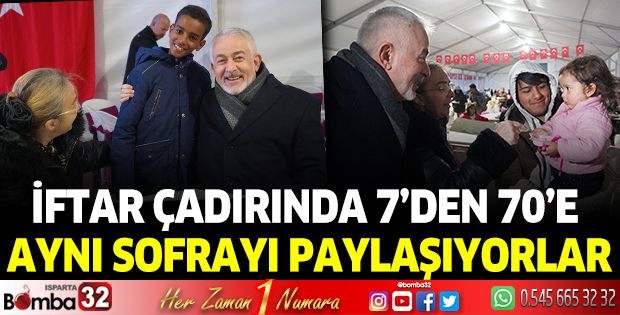 İftar Çadırında Birlik ve Beraberlik