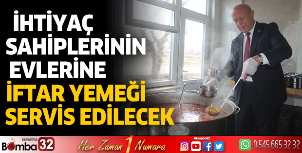 İftarlar Belediye'den 