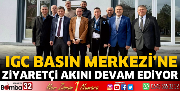 IGC Basın Merkezi’ne ziyaretçi akını devam ediyor
