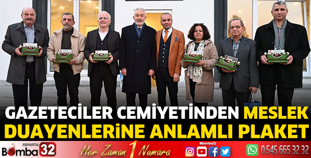 IGC’den meslek duayenlerine anlamlı plaket 