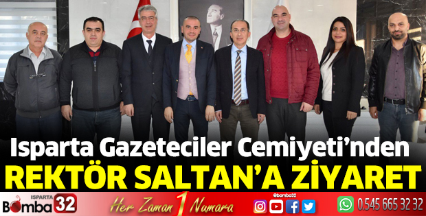 IGC'den Rektör Saltan'a ziyaret
