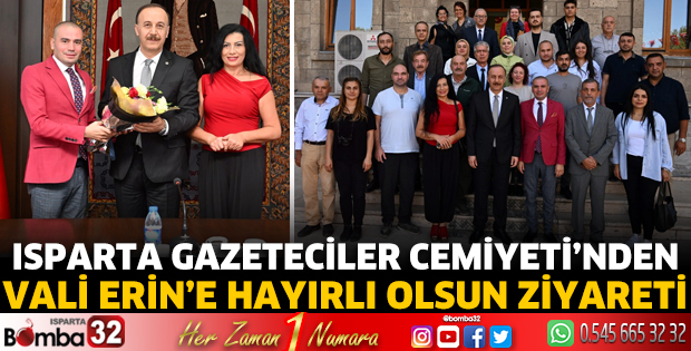 IGC'den Vali Erin'e hayırlı olsun ziyareti