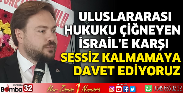 IGİAD, İsrail’in Filistin’e yönelik saldırılarını kınadı