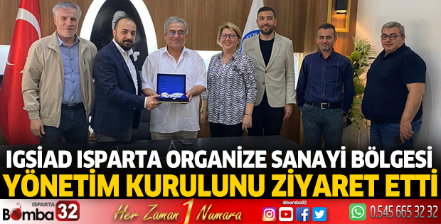 IGSİAD OSB yönetim kurulunu ziyaret etti