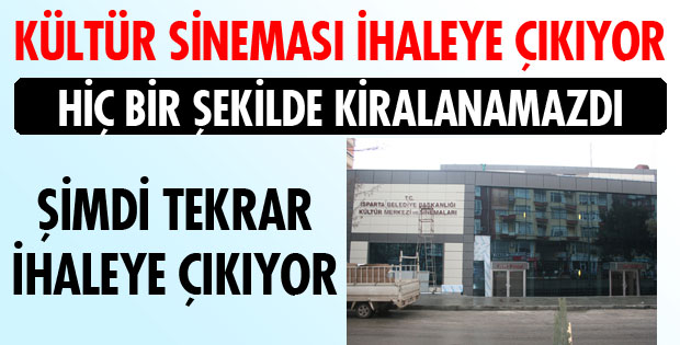 İHALEYE ÇIKIYOR