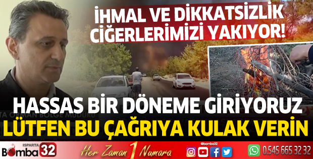 İhmal ve dikkatsizlik ciğerlerimizi yakıyor, lütfen duyarlı olalım