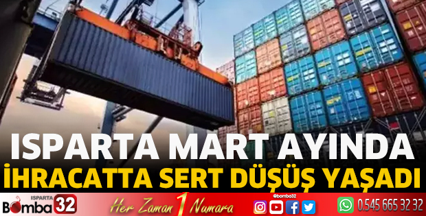 İhracatta sert düşüş