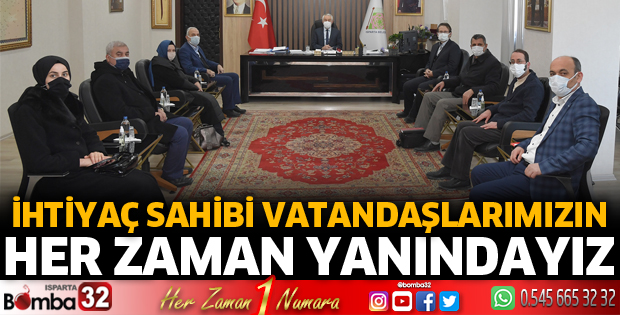 İhtiyaç sahibi vatandaşlarımızın her zaman yanındayız