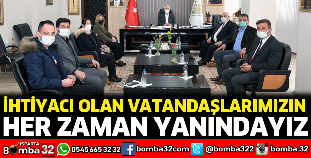 İhtiyacı olan vatandaşlarımızın her zaman yanındayız