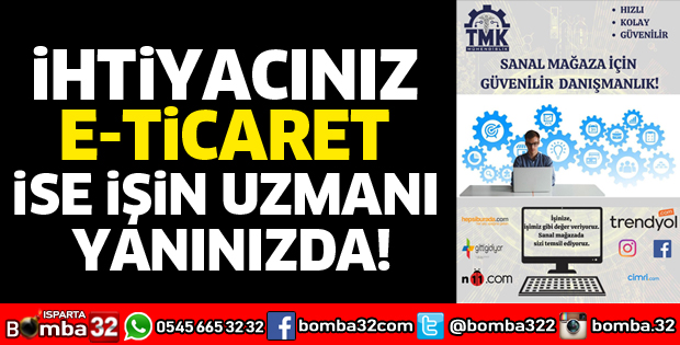 İHTİYACINIZ E-TİCARET İSE İŞİN UZMANI YANINIZDA!