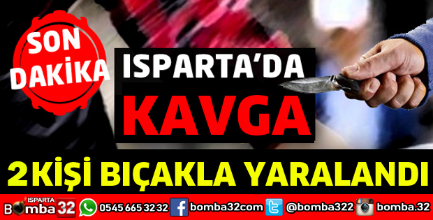 İKİ GURUP ARASINDA ÇIKAN KAVGADA 2 KİŞİ BIÇAKLA YARALANDI