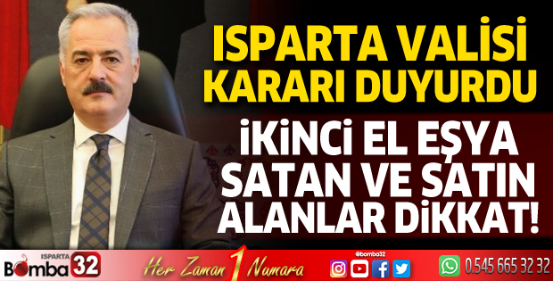 İkinci el eşya satan ve satın alanlar dikkat!