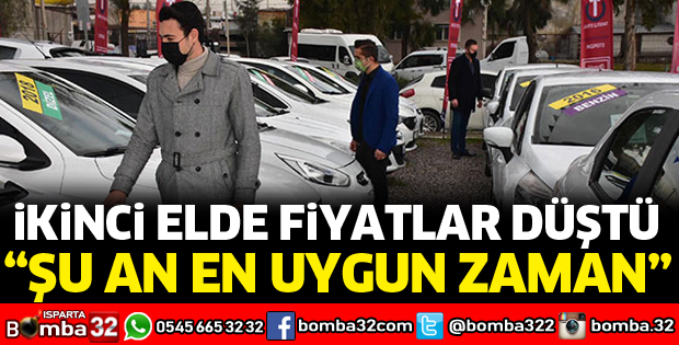 İKİNCİ ELDE FİYATLAR DÜŞTÜ