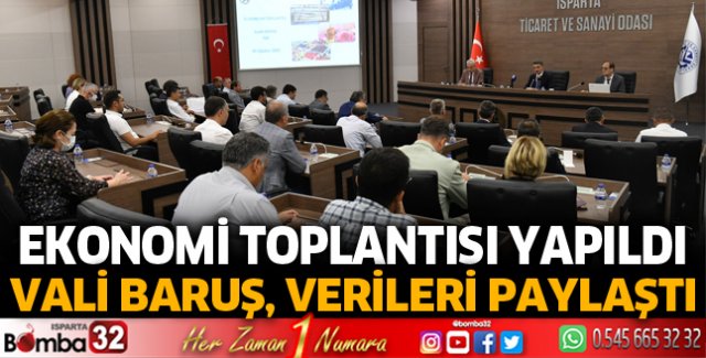 İl Ekonomi Toplantısı Düzenlendi