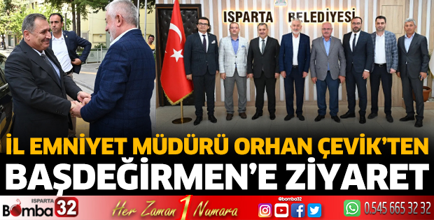 İl Emniyet Müdürü Çevik’ten Başdeğirmen’e ziyaret