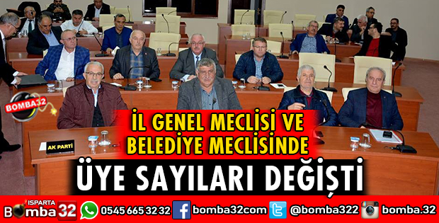 İL GENEL MECLİSİ VE BELEDİYE MECLİSİNDE ÜYE SAYILARI DEĞİŞTİ