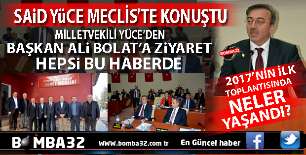 İL GENEL MECLİSİNDE 2017'NİN İLK TOPLANRISINDA NELER YAŞANDI ?