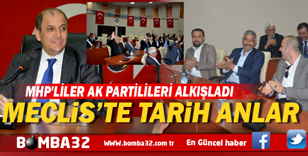 İL GENEL MECLİSİNDE TARİH ANLAR 