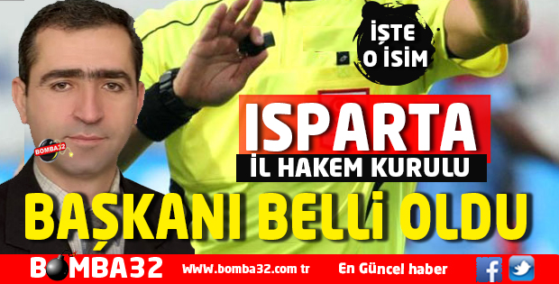 İL HAKEM KURULU BAŞKANI ARABACI OLDU