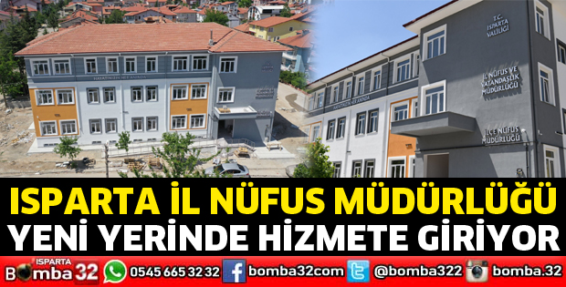 İl Nüfus Müdürlüğü Binası Tamamlanmak Üzere