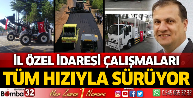 İl Özel İdaresi çalışmaları tüm hızıyla sürüyor