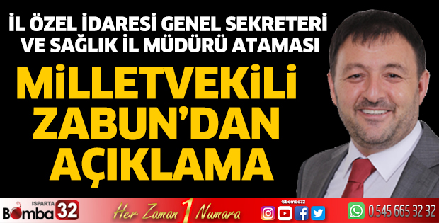 İl Özel İdaresi ve Sağlık İl Müdürlüğü atamaları ile ilgili konuştu