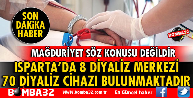 İL SAĞLIK MÜDÜRLÜĞÜNDEN DİYALİZ CİHAZI AÇIKLAMASI