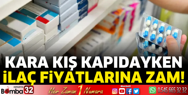 İlaç fiyatlarına zam
