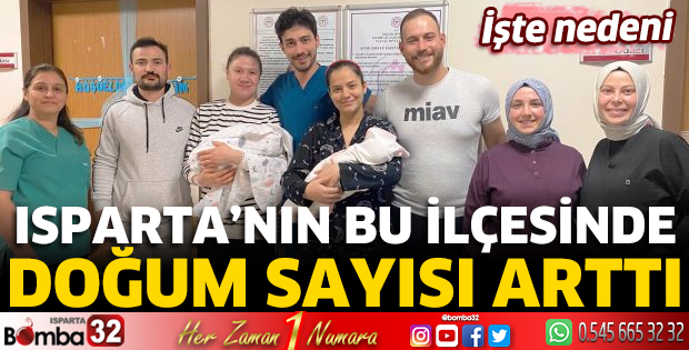 İlçe devlet hastanesinde doğum sayısında artış