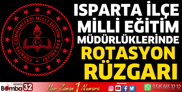 İlçe Milli Eğitim Müdürlüklerinde değişim