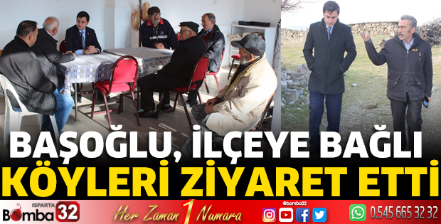 İlçeye bağlı köyleri ziyaret etti