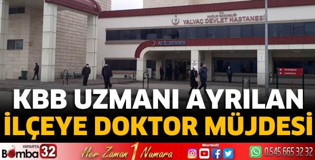 İlçeye doktor müjdesi