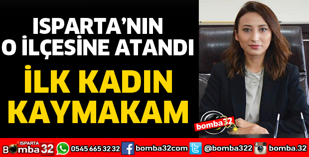 İLK KADIN KAYMAKAM ATANDI