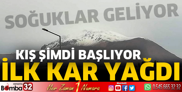 İlk kar yağdı