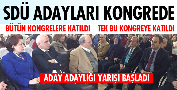 İLK KEZ KONGREYE KATILDI