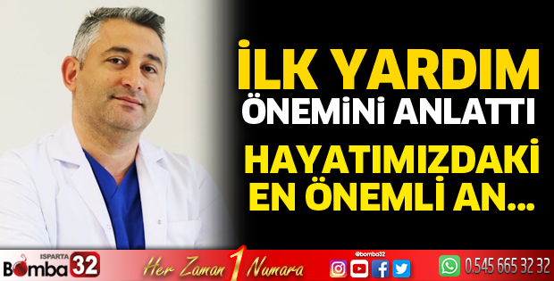 İlk Yardımın önemini anlattı