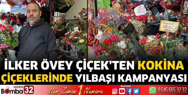İlker Övey Çiçek’ten Kokina çiçeklerinde yılbaşı kampanyası