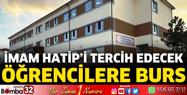 İmam Hatip’i tercih edecek öğrencilere burs