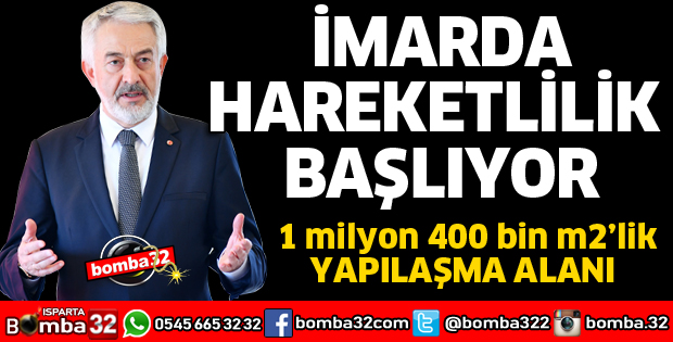 İMARDA HAREKETLİLİK BAŞLIYOR