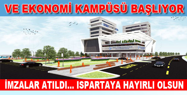 İMZALAR ATILDI...