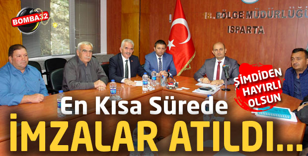 İmzalar Atıldı... En Kısa Sürede ..