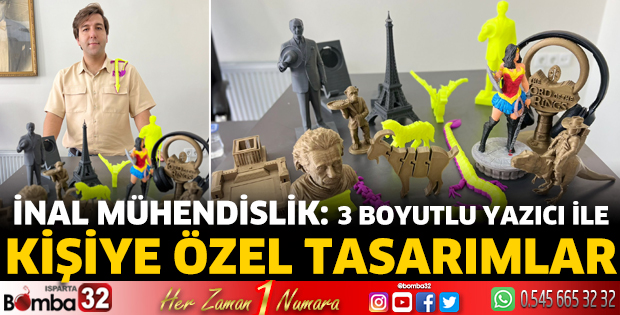 İnal Mühendislik: 3 boyutlu yazıcı ile kişiye özel tasarımlar