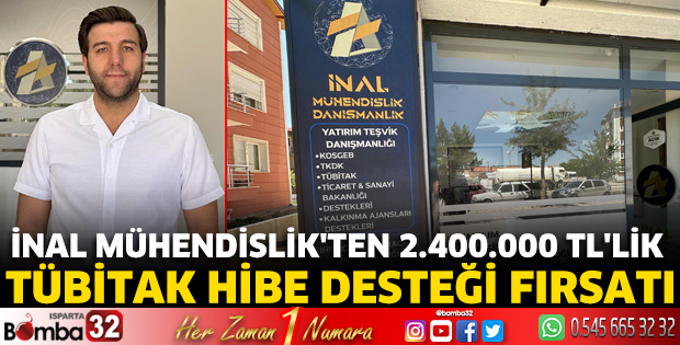 İnal Mühendislik'ten 2.400.000 TL'lik TÜBİTAK Hibe Desteği Fırsatı